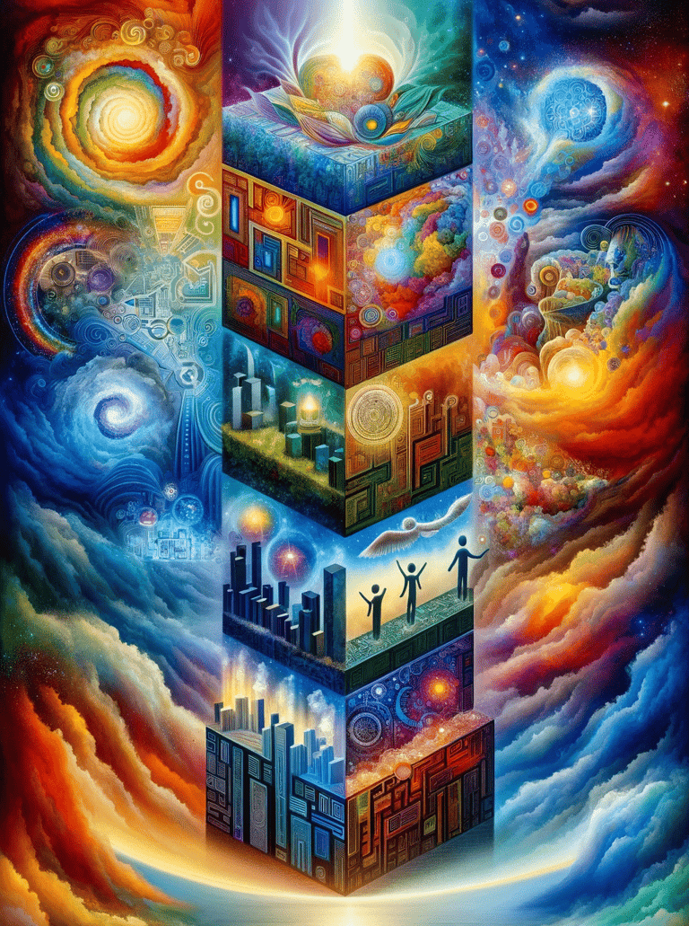 a tower of a building with a sky background
