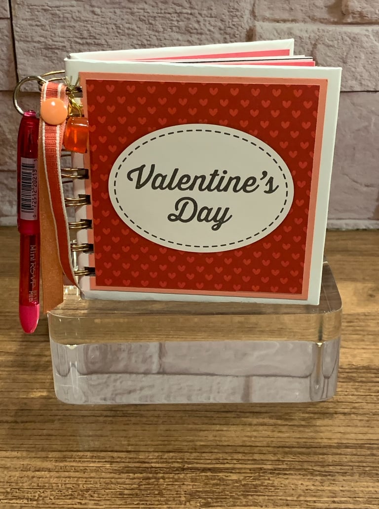 Valentine's Day Spiral Notebook