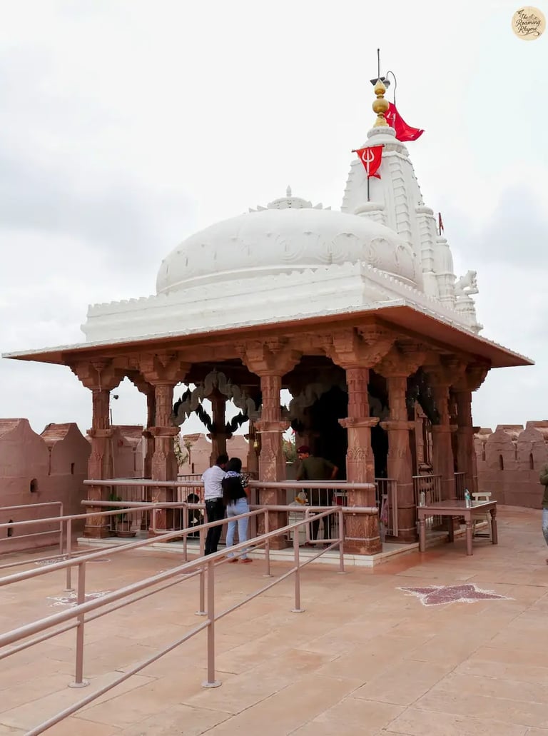 Chamunda Mata Temple inside Mehrangarh Fort Jodhpur, a sacred shrine of devotion.