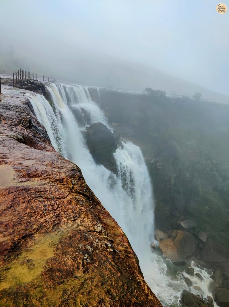 Dainthlen Falls – Cherrapunji’s Roaring Waterfall Wonder