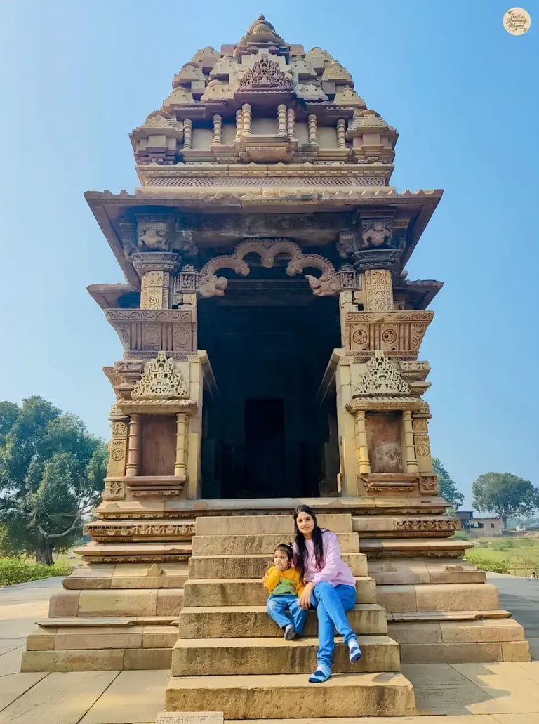 Javari Temple Khajuraho Eastern Group of temples, showcasing Nagara style architecture.