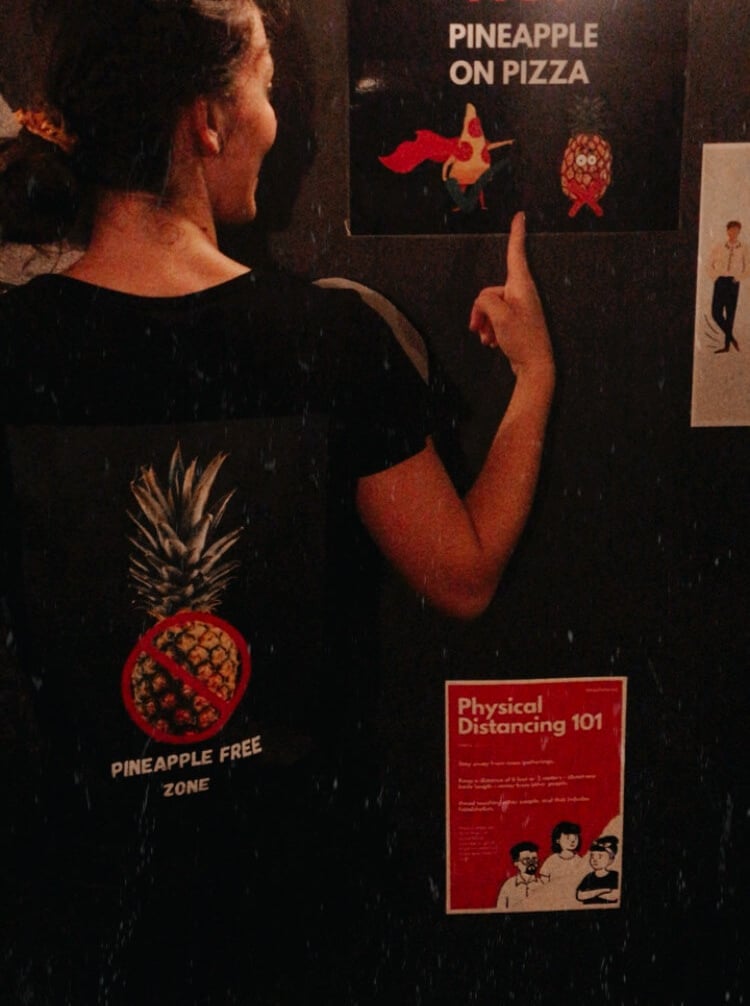 My uniform working at a restaurant in Australia