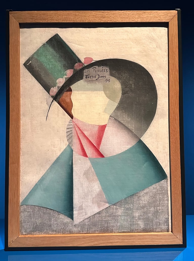 Woman with Hat (unfinished) 1918, oil on canvas ©16mag