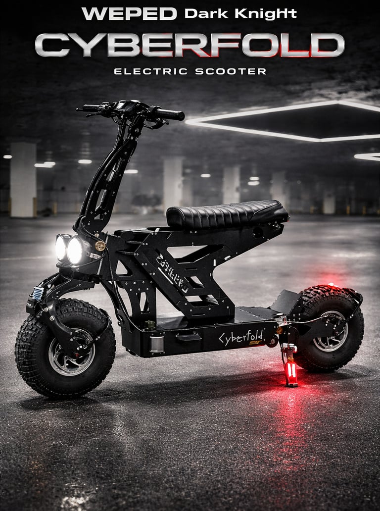 Weped Dark Knight CyberFold Electric Scooter