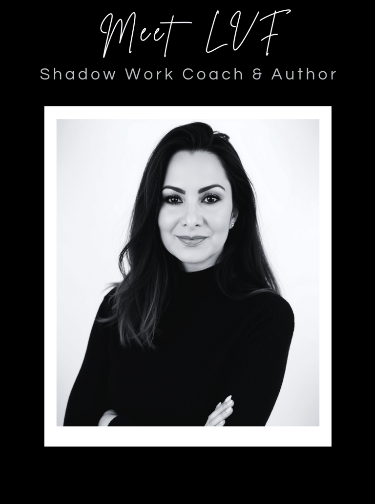 meet lvf shadow work coach and author lvflvx.com @lvf.shadowwork photo of a beautiful woman