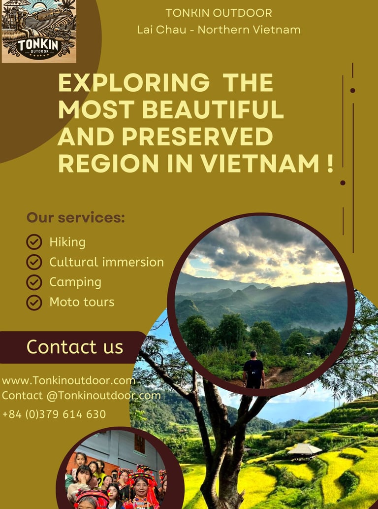 Canva poster Tonkin Outdoor services