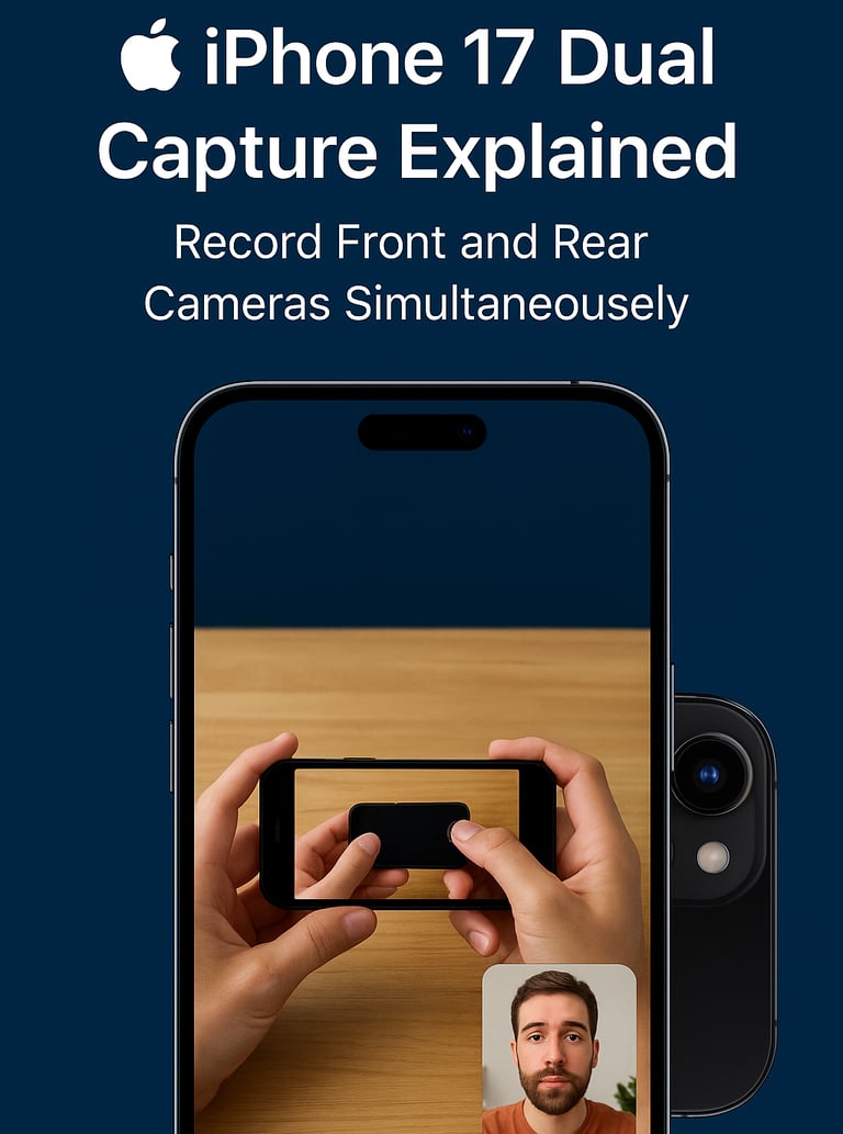 a person taking a picture of a man taking a picture of himself