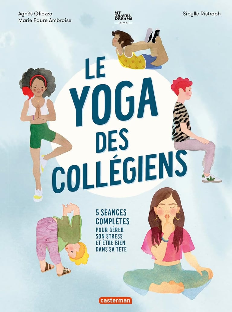 Première de couverture du documentaire Le yoga des collégiens