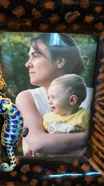 Zoe Elizabeth Falk with her Mother Shannon Falk