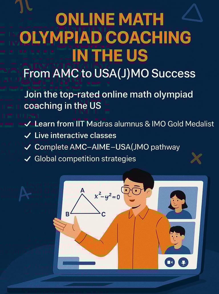 online math olympiad coaching US