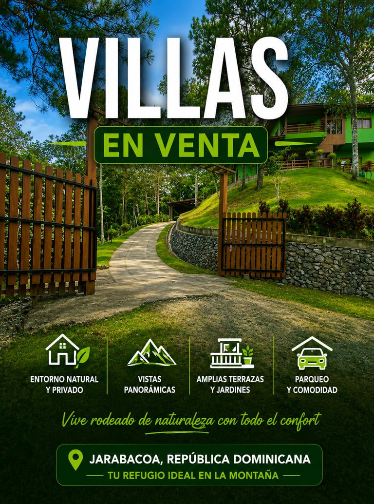 Ver Villas en Venta en Jarabacoa