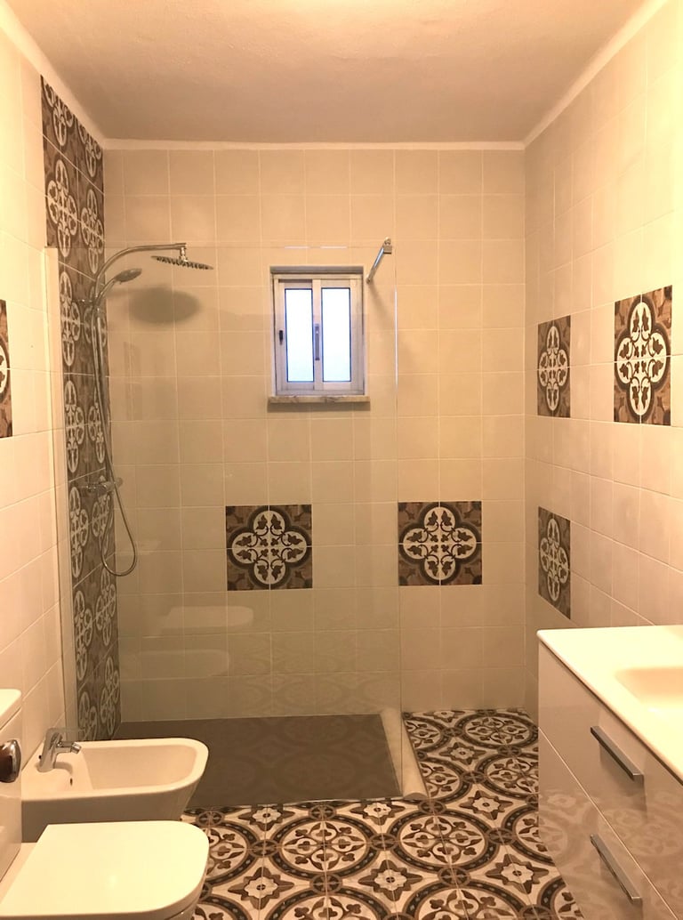foto inloopdouche appartement Portugal