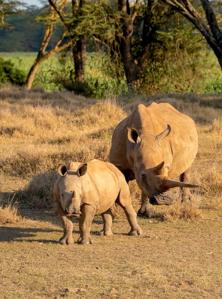 Solio Lodge, Kenya - rhinos