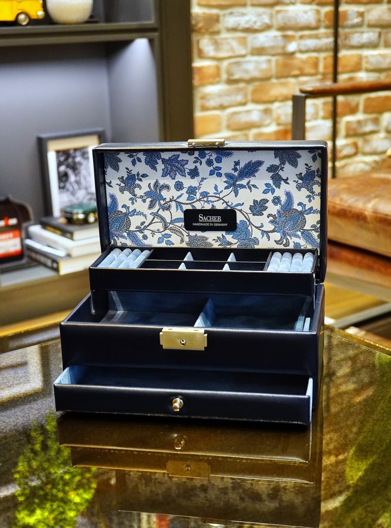 floral fabric jewellery box | olio my shop