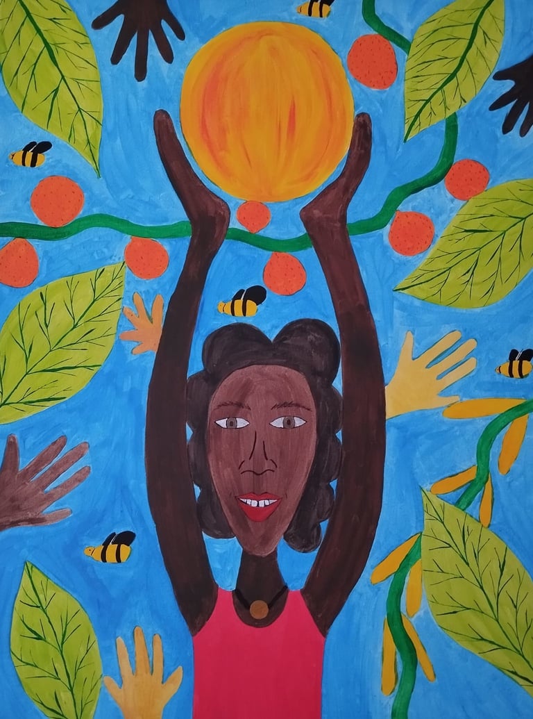 peinture "La Portée"