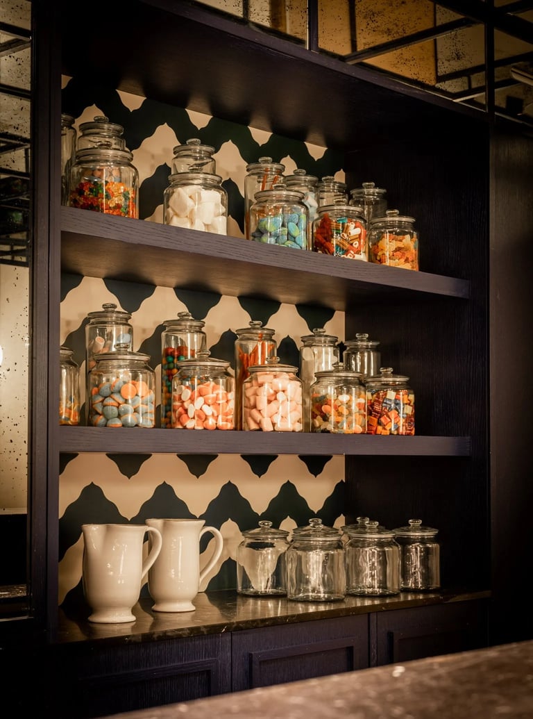 Candy bar at Villa La Gratitud