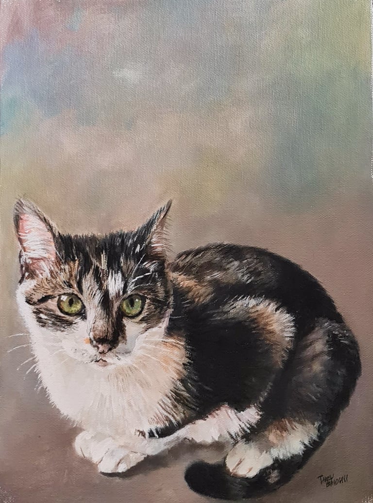 Acrylic - Cat - 2021
