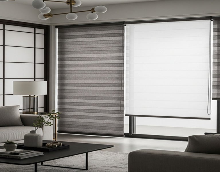 Enrrollable Sheer Elegance