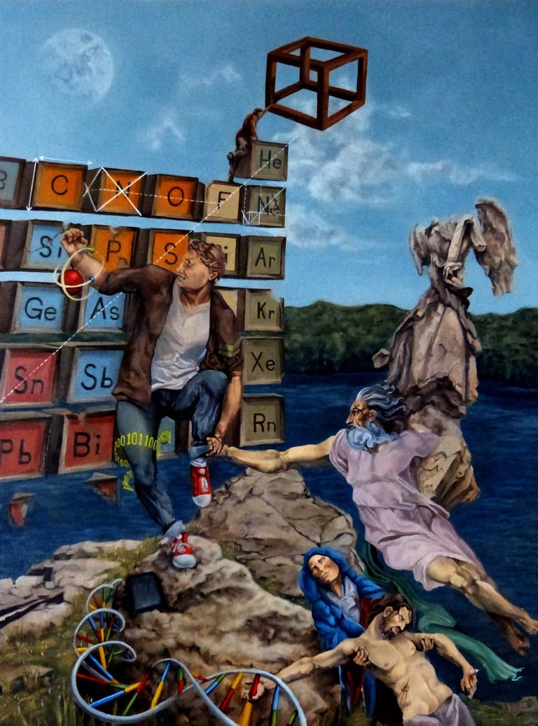 Spirituality Oil on Canvas 24" x32"