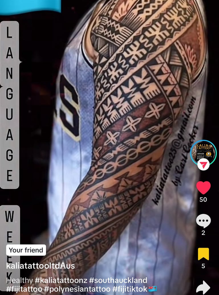 carl cocker polynesian tattoo artist brisbane melbourne sydney perth melbourne australia 