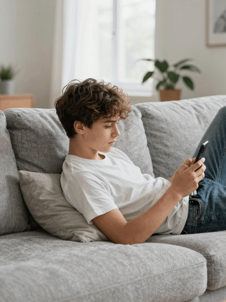 Bright living room with modern inventory