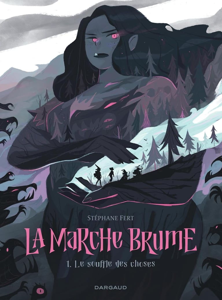 Première de couverture du tome 1 de la BD La Marche Brume