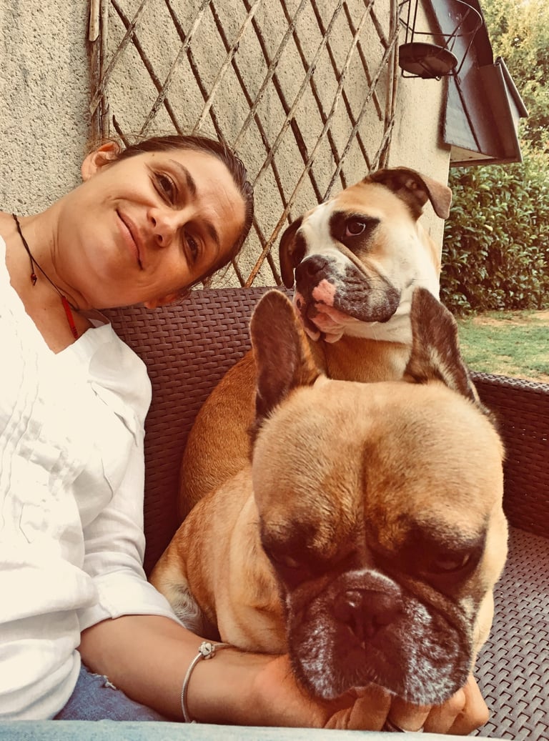 WinDog - Sandrine Géraud avec ses chiens