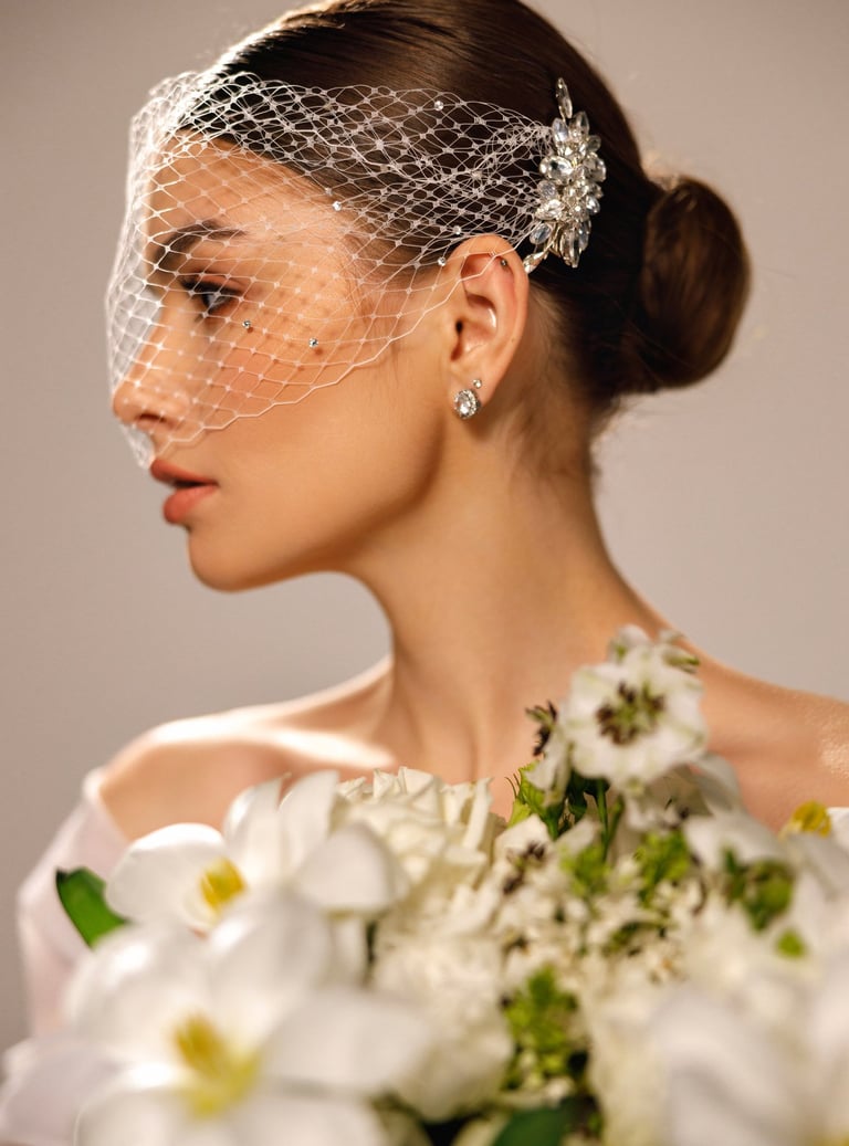 Violette de mariage