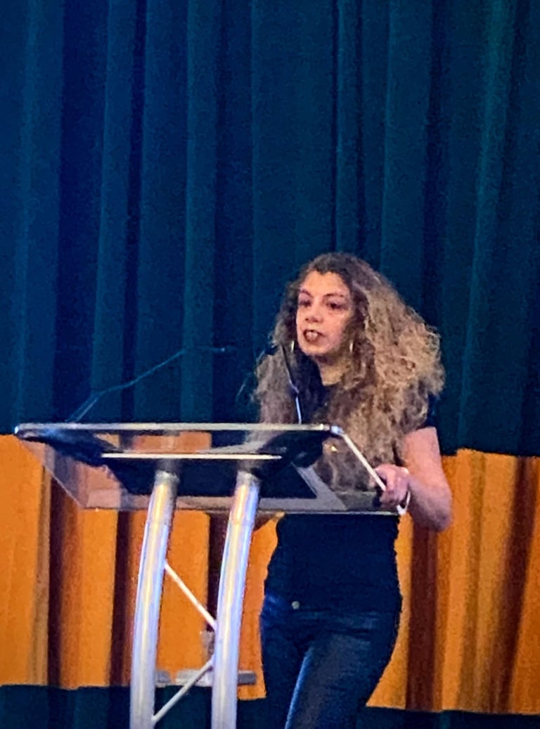 Event Speech on Stage