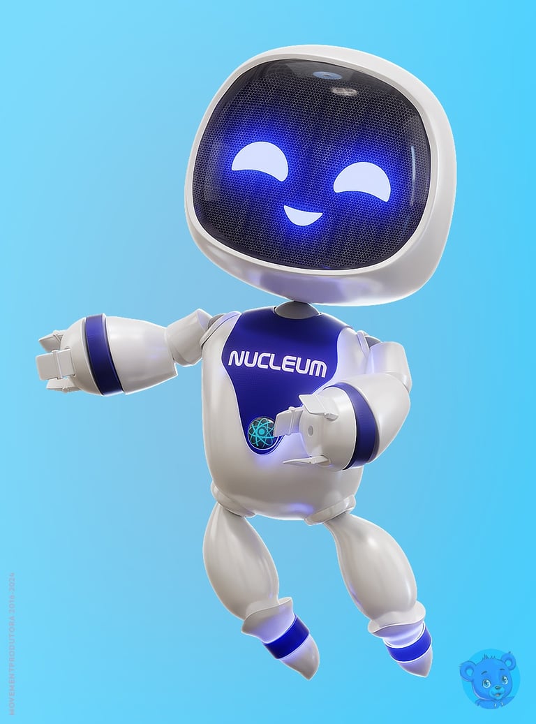 Mascote 3D, personagem 3D