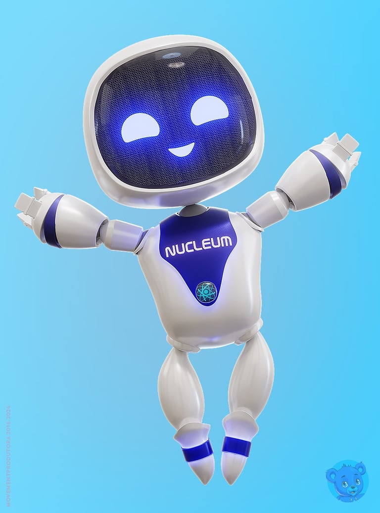 Mascote 3D, personagem 3D