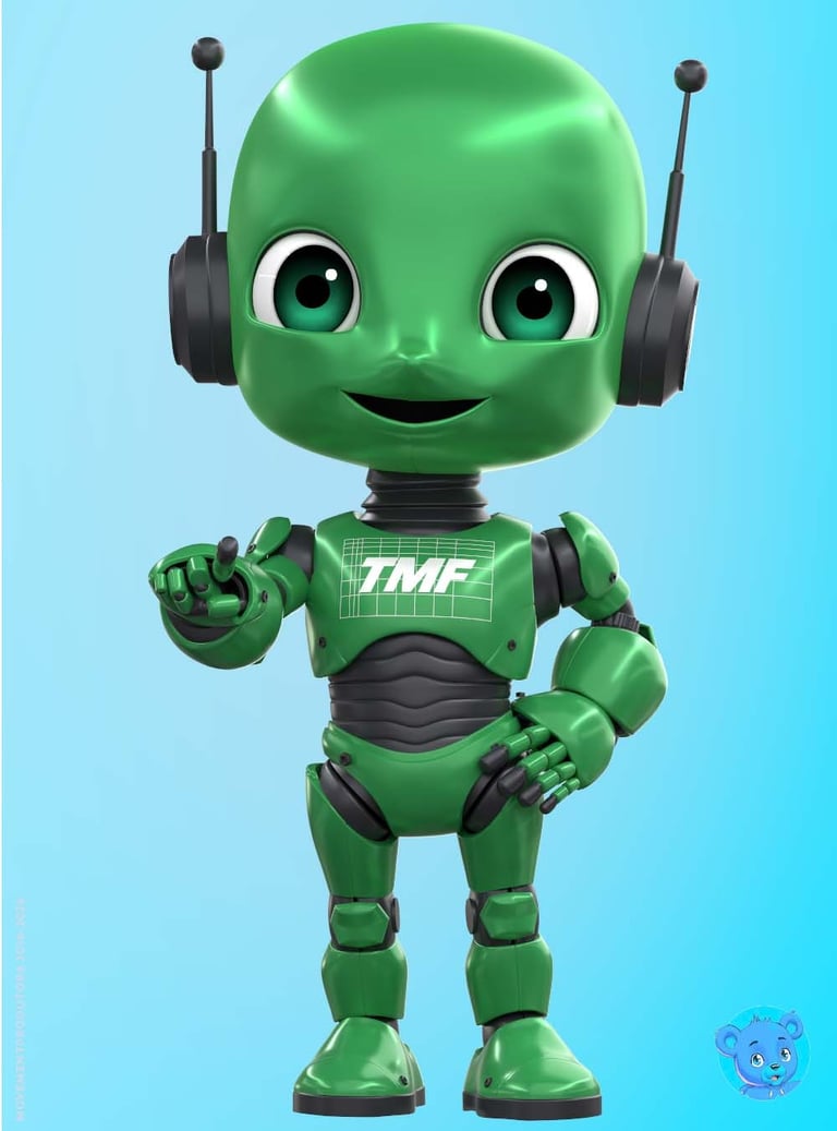 mascote 3d e personagem 3d