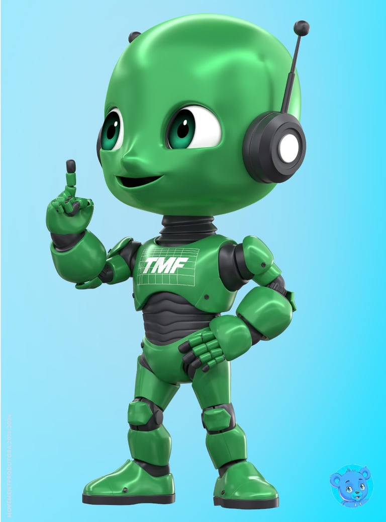 mascote 3d e personagem 3d