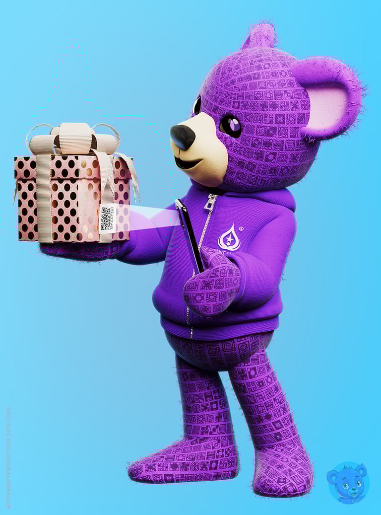 mascote 3D, personagem 3D