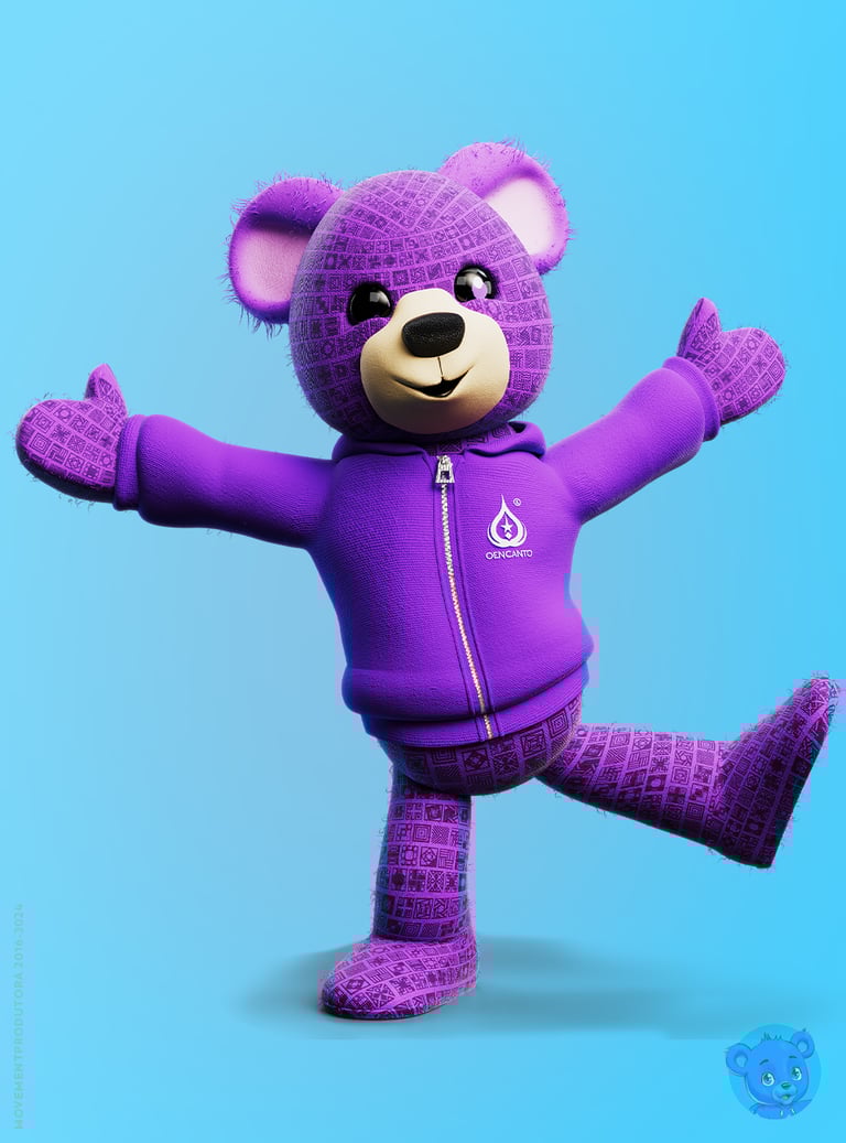 mascote 3D, personagem 3D