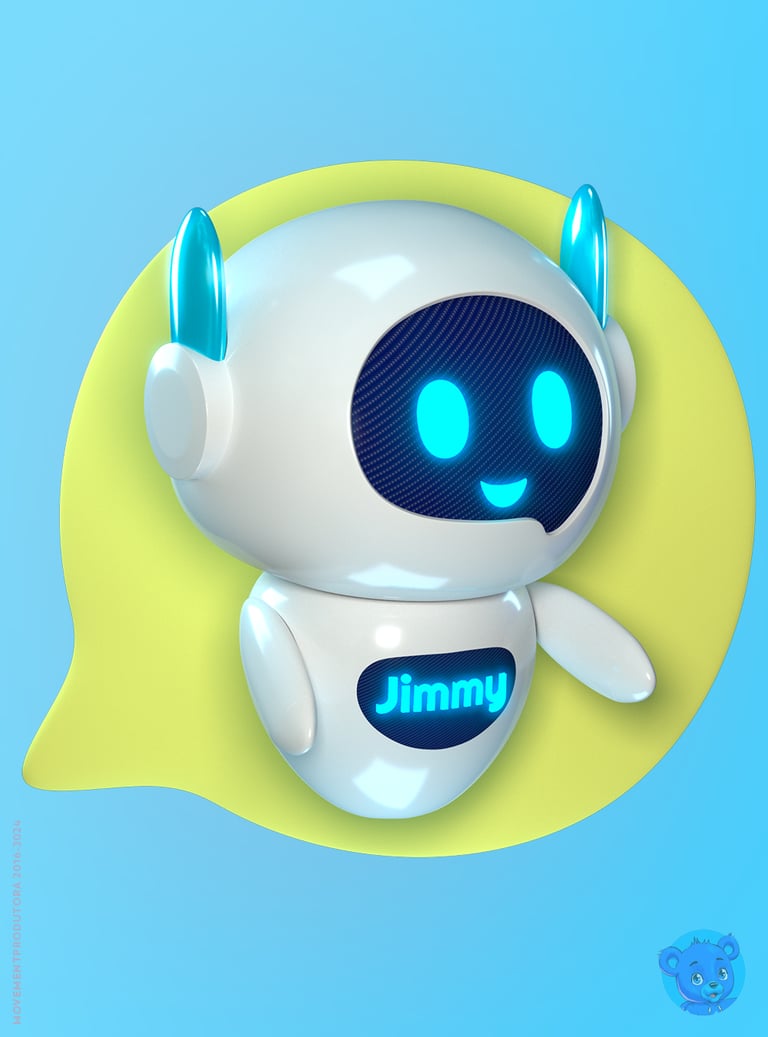 mascote 3D e personagem 3D