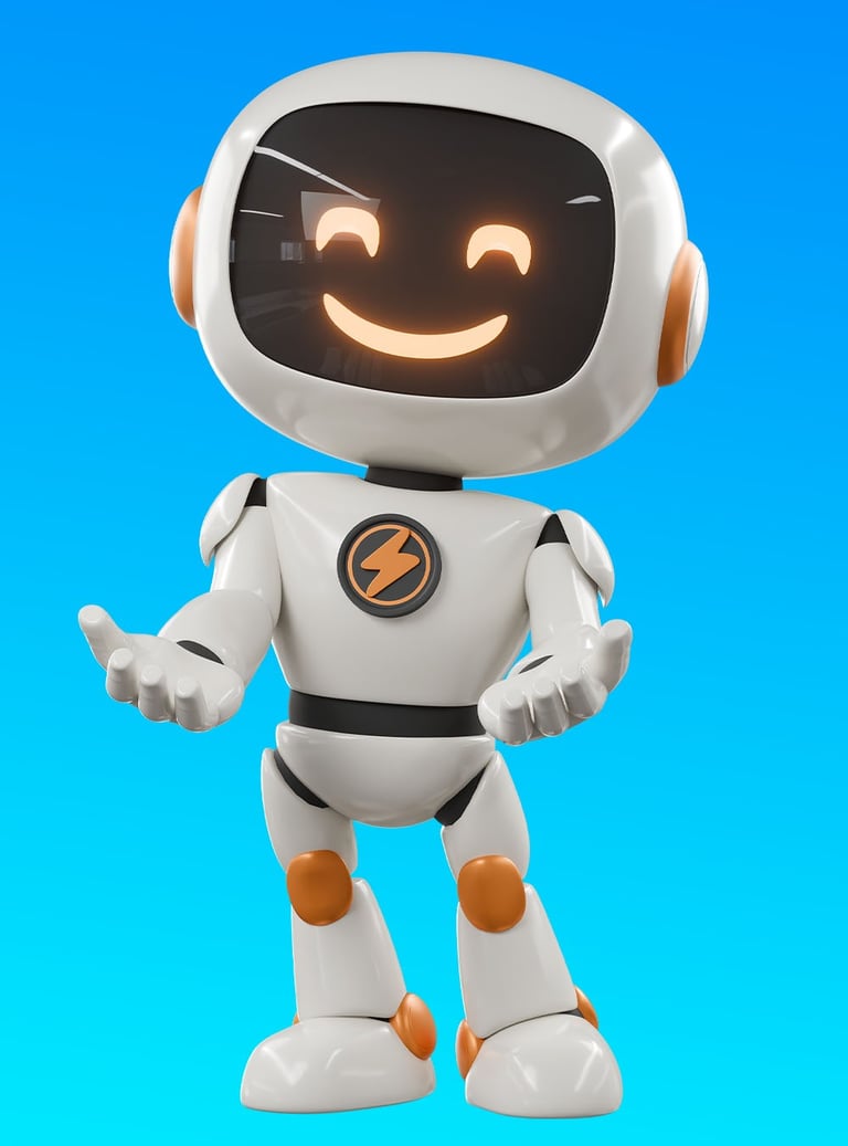 mascote 3D e personagem 3D