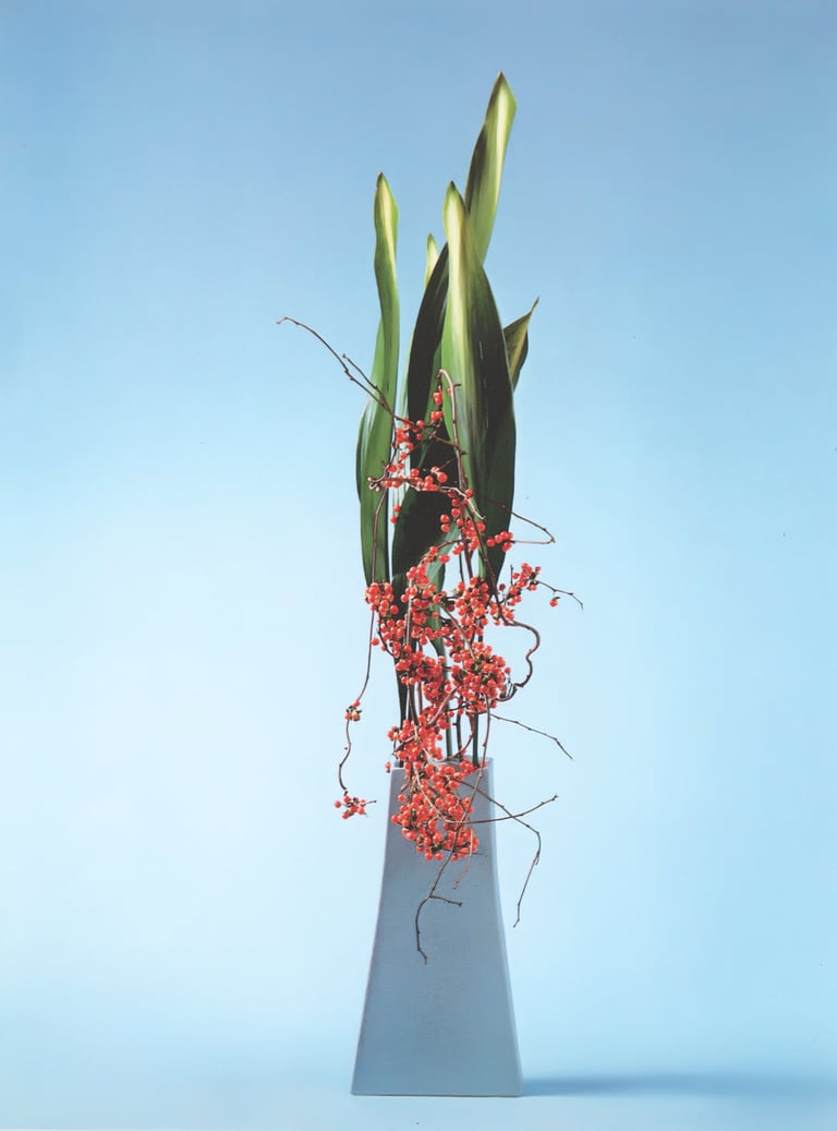 ryusei ha Ikebana School kasen yoshimura