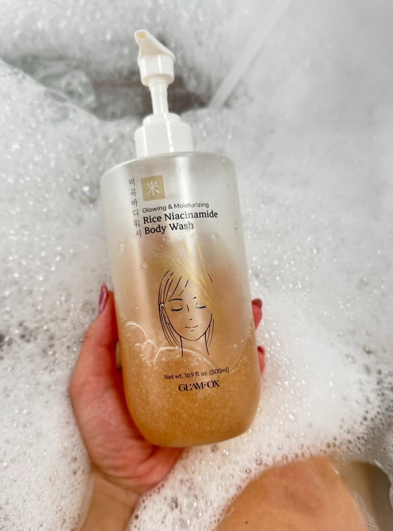 a person holding a bottle of liquid soap UGC