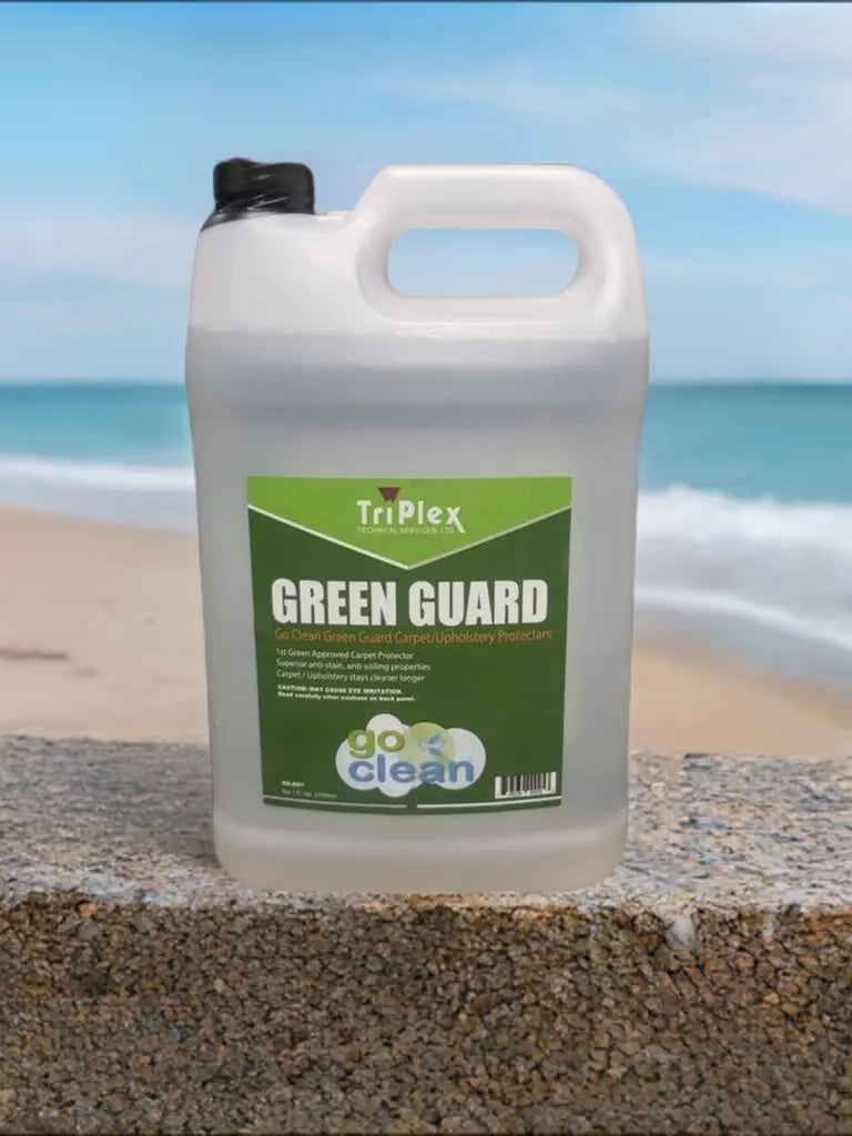 Green Guard Carpet Stain Protector - Grossbusters