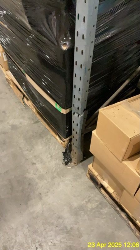 Racking Damaged upright