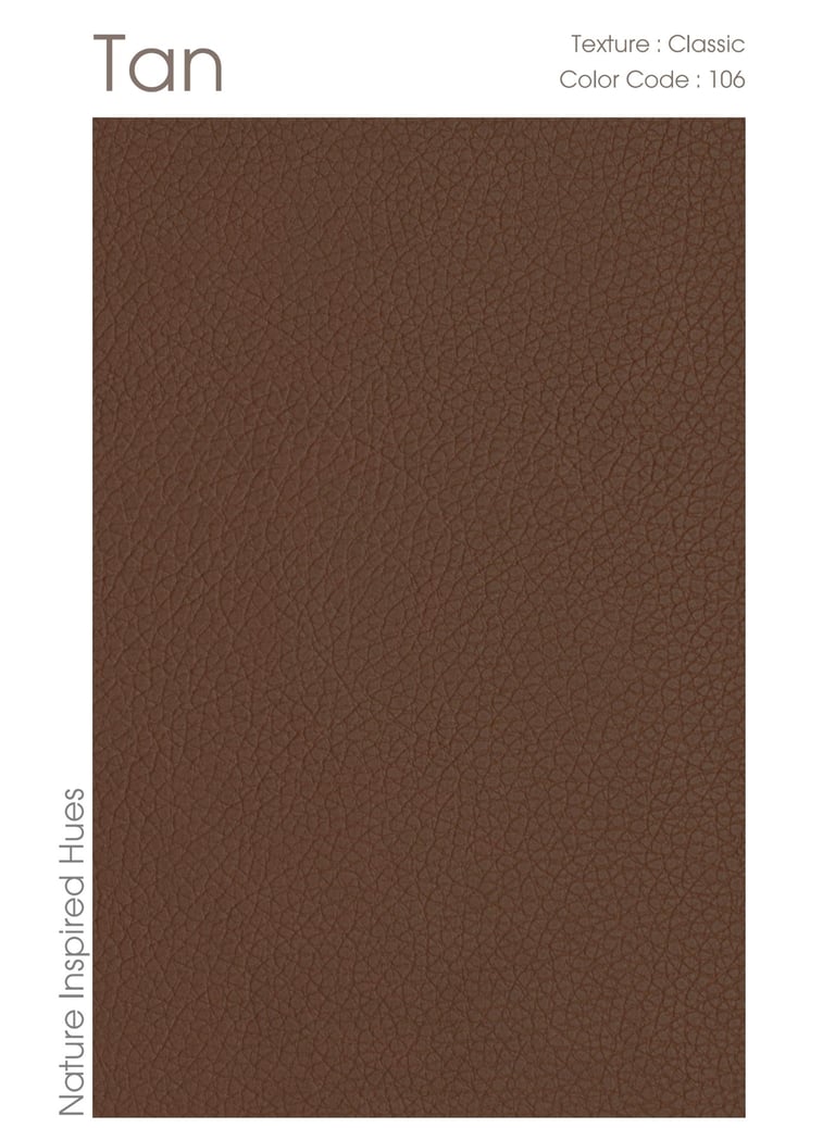 Tan Colour Leather Laminate Sample