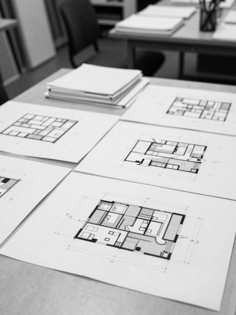 Planos de viviendas del estudio ReGaLiZ