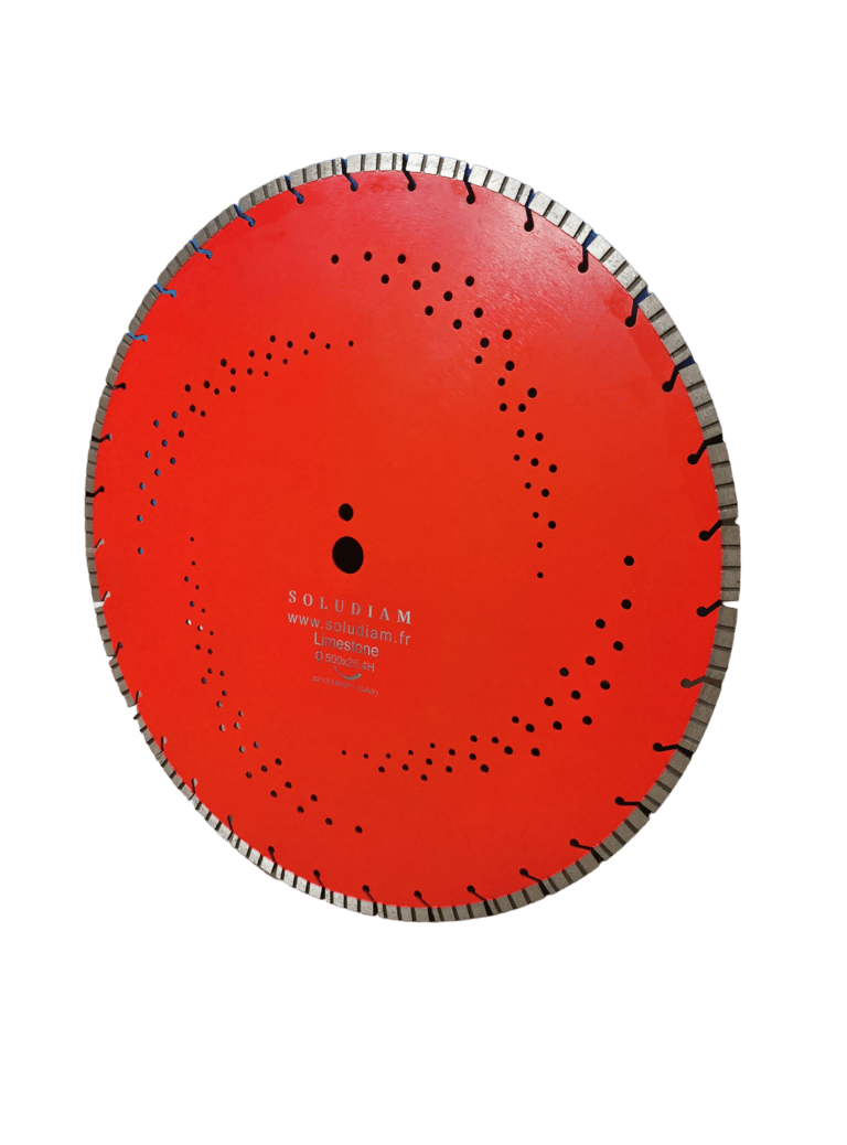 Disque laser ventilé scie de chantier