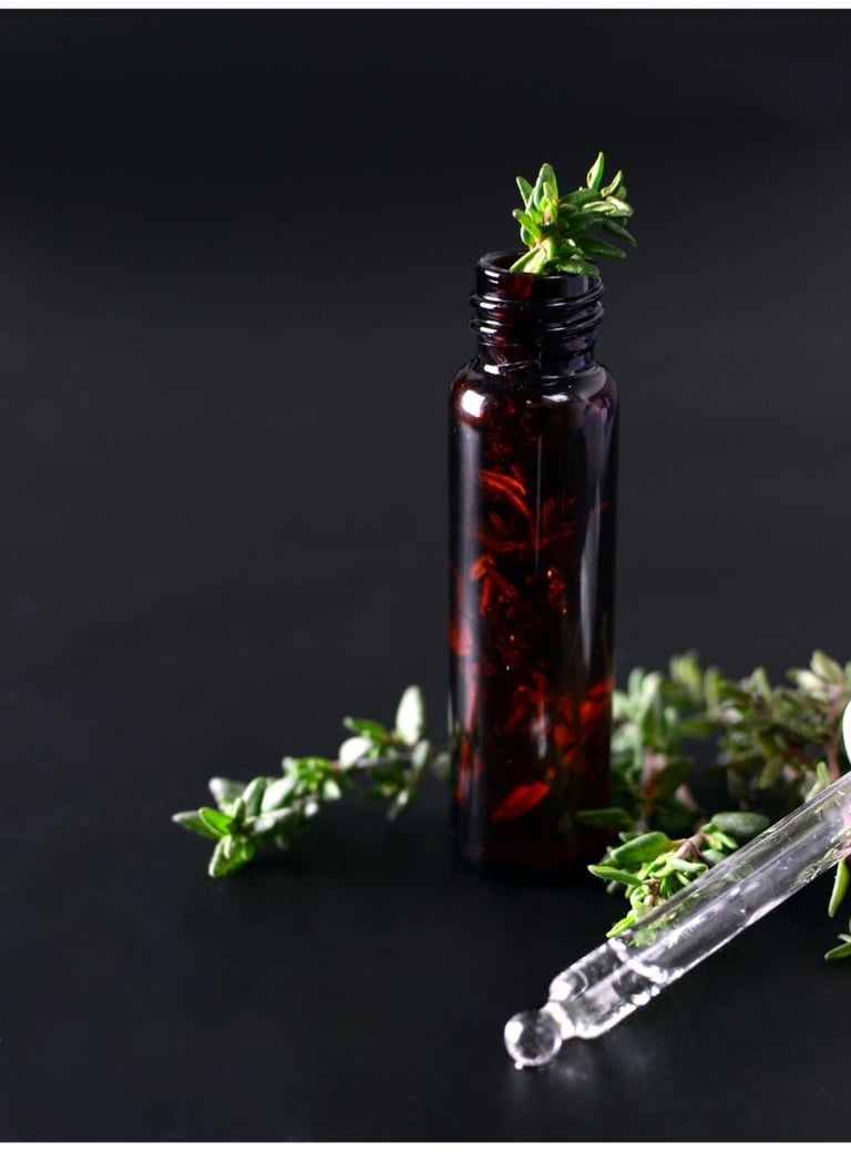 making a purslane tincture