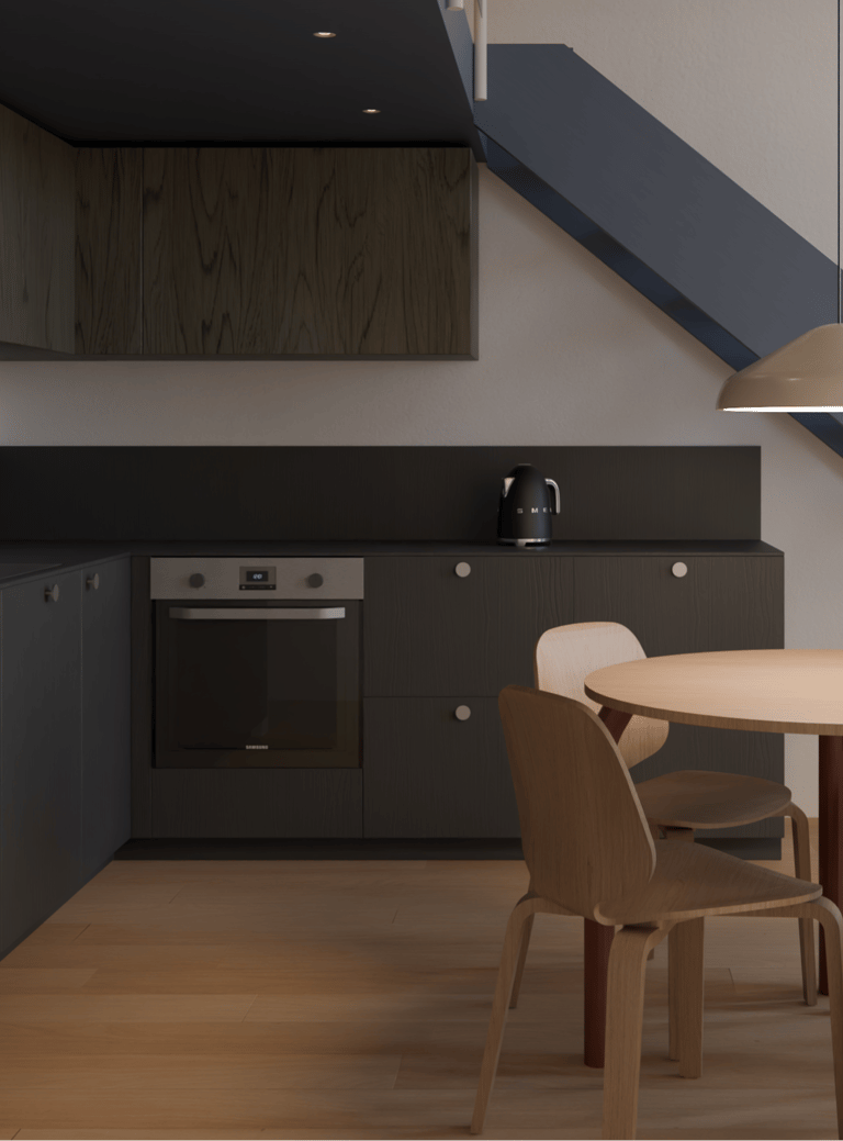 lofto interjero projektas Kaune