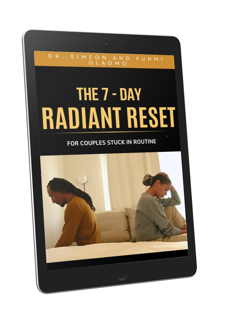 a tablet with a tablet displaying the 7 day program