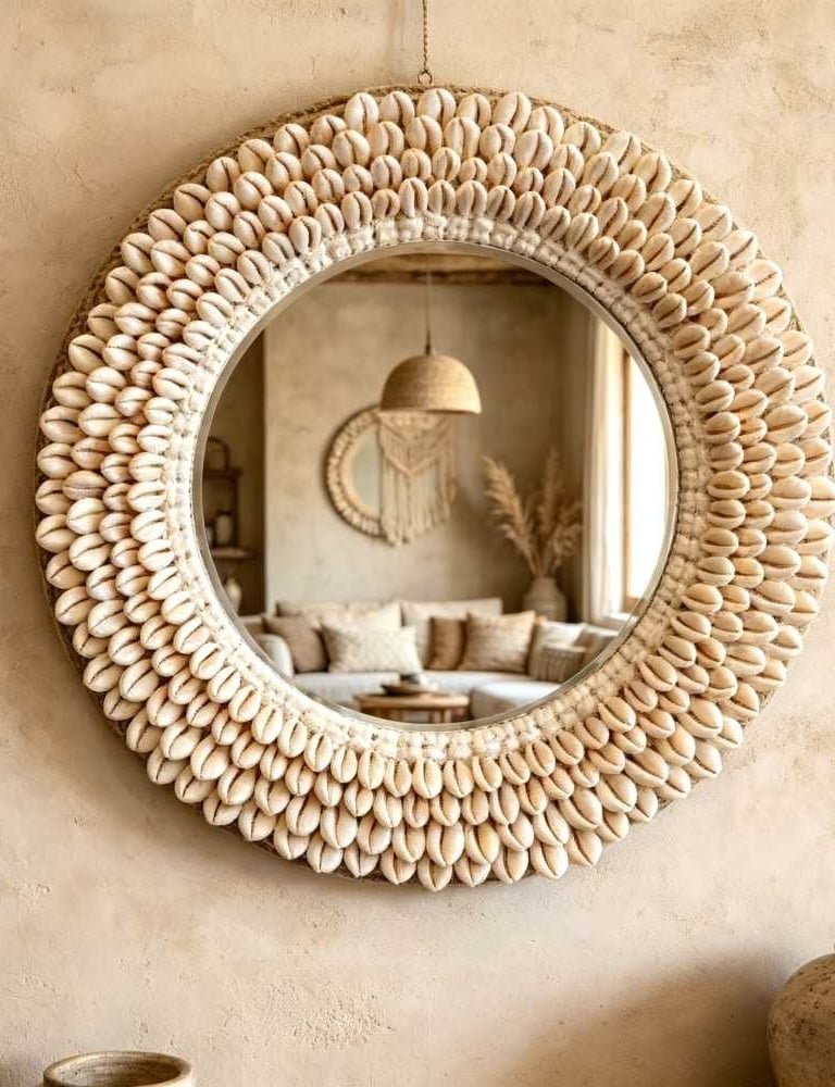 sea Shell mirror for Home decor 