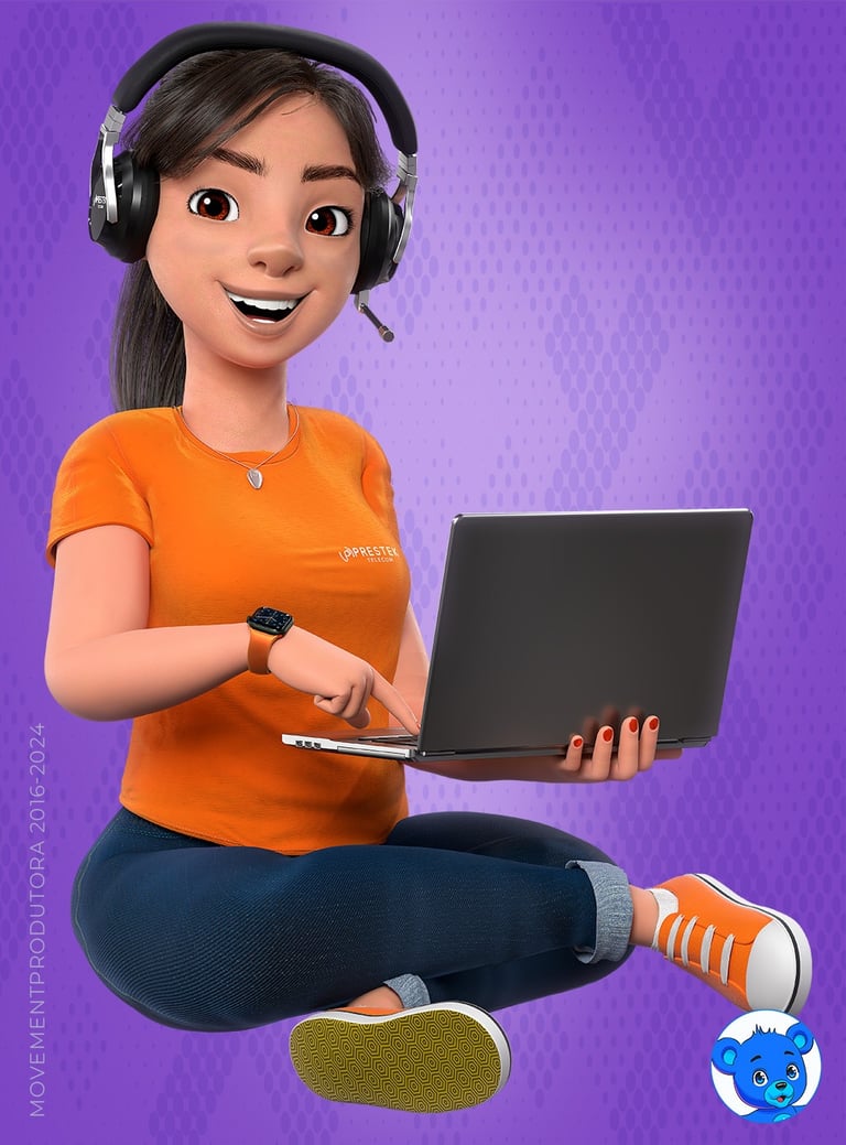 mascote 3d e personagem 3d