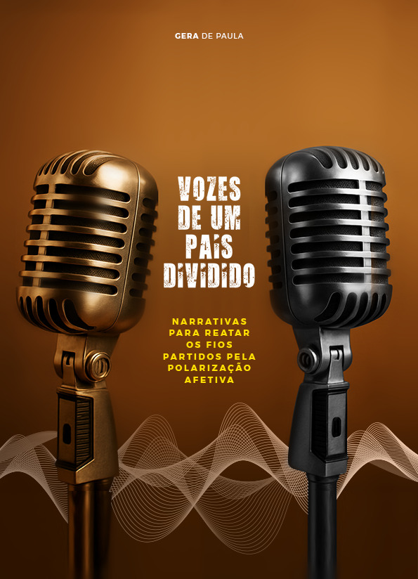 Capa do livro Vozes de um País Dividido de Gera de Paula